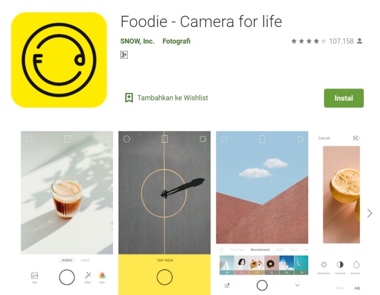Foodie Camera for life