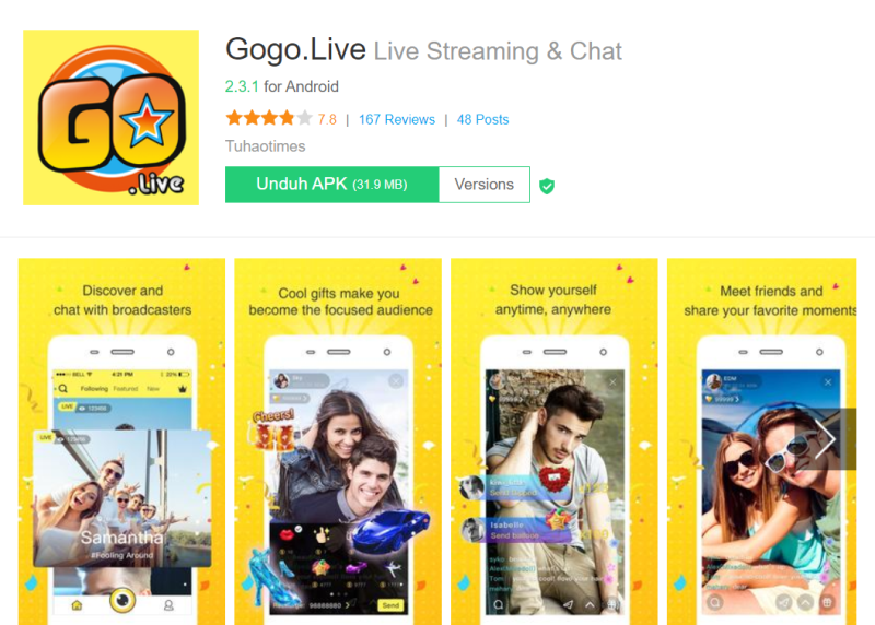 Gogo.Live Live Streaming Chat