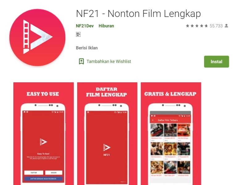 NF21 Nonton Film Lengkap