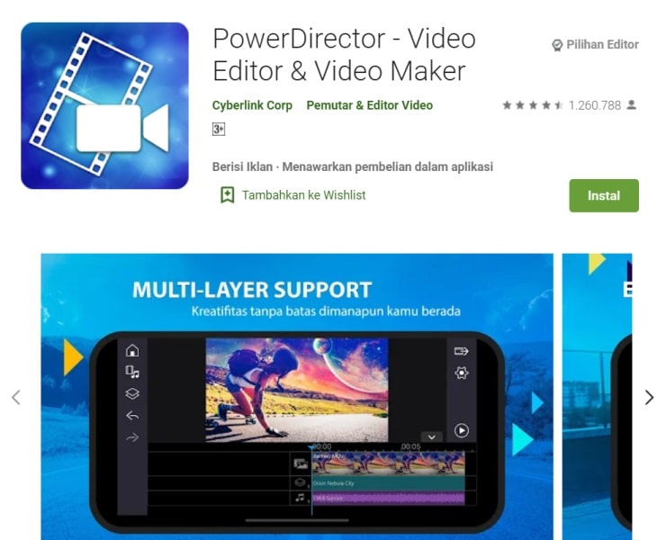 PowerDirector Video Editor Video Maker