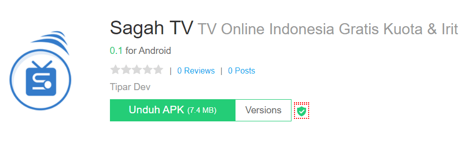 Sagah TV TV Online Indonesia Gratis Kuota Irit