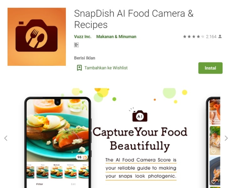 SnapDish AI Food Camera Recipes