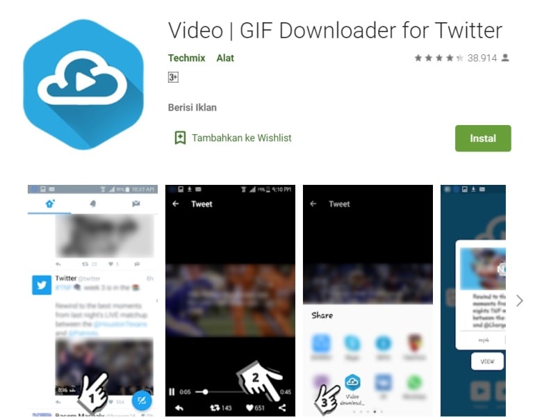 Video GIF Downloader for Twitter