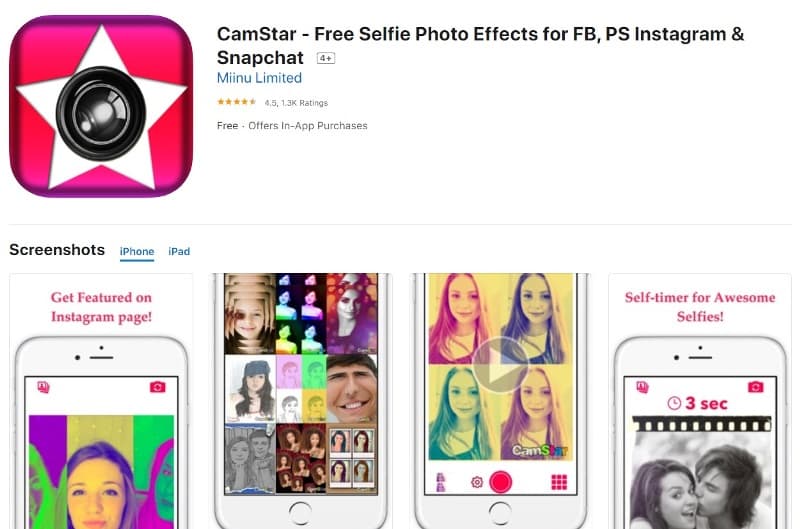 Aplikasi Kamera Selfie Untuk iPhone