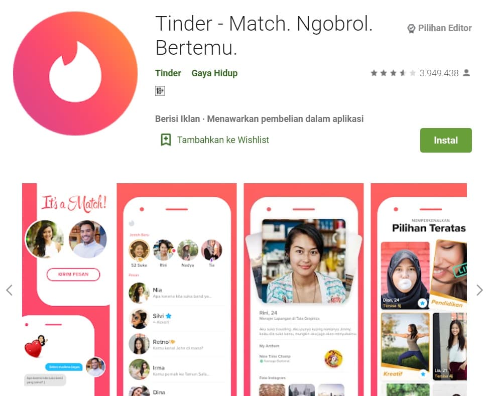 7 Aplikasi Chat Untuk Jomblo Mencari Teman Atau Pasangan Ponseloka Com 