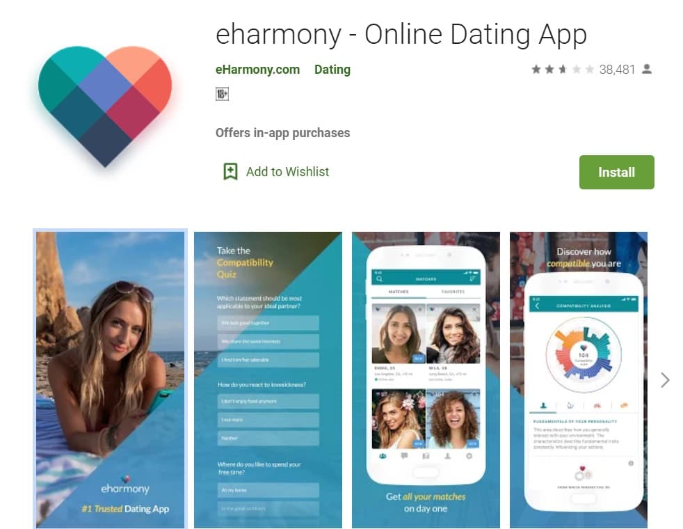 eharmony - Online Dating App.