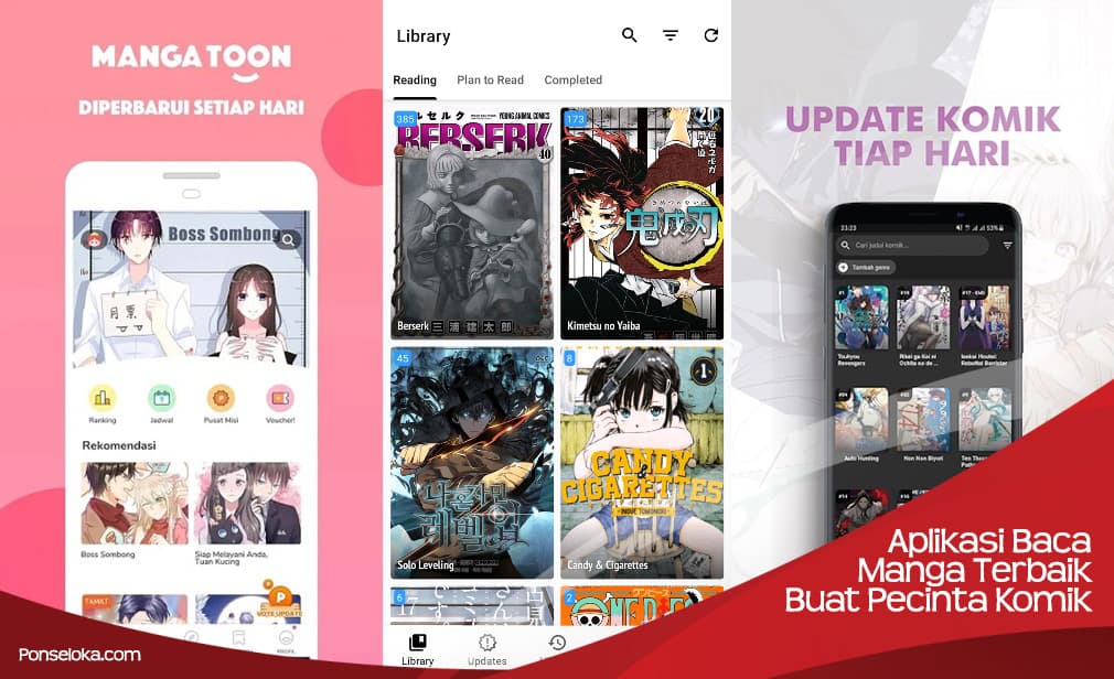 Aplikasi Baca Manga Terbaik Buat Para Pecinta Komik di Indonesia