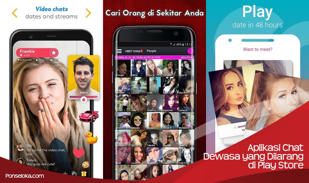 Android untuk dewasa chat aplikasi video 16+ Aplikasi