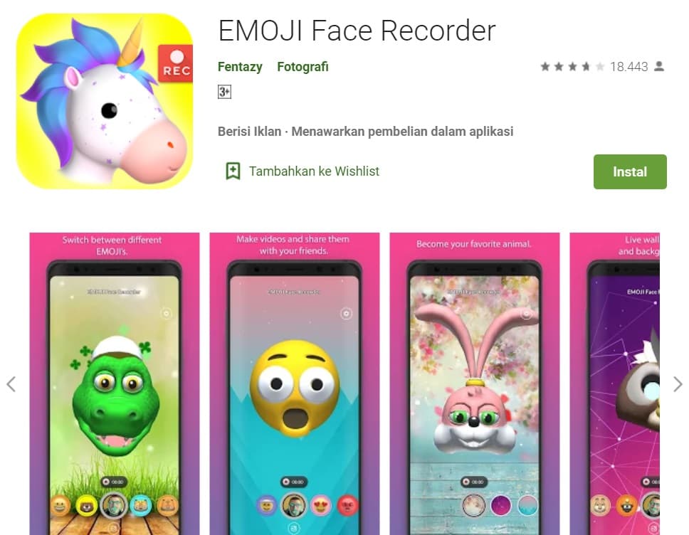 EMOJI Face Recorder