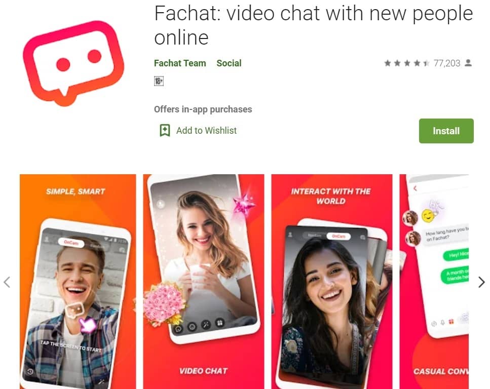 Fachat Video Chat With New People Online