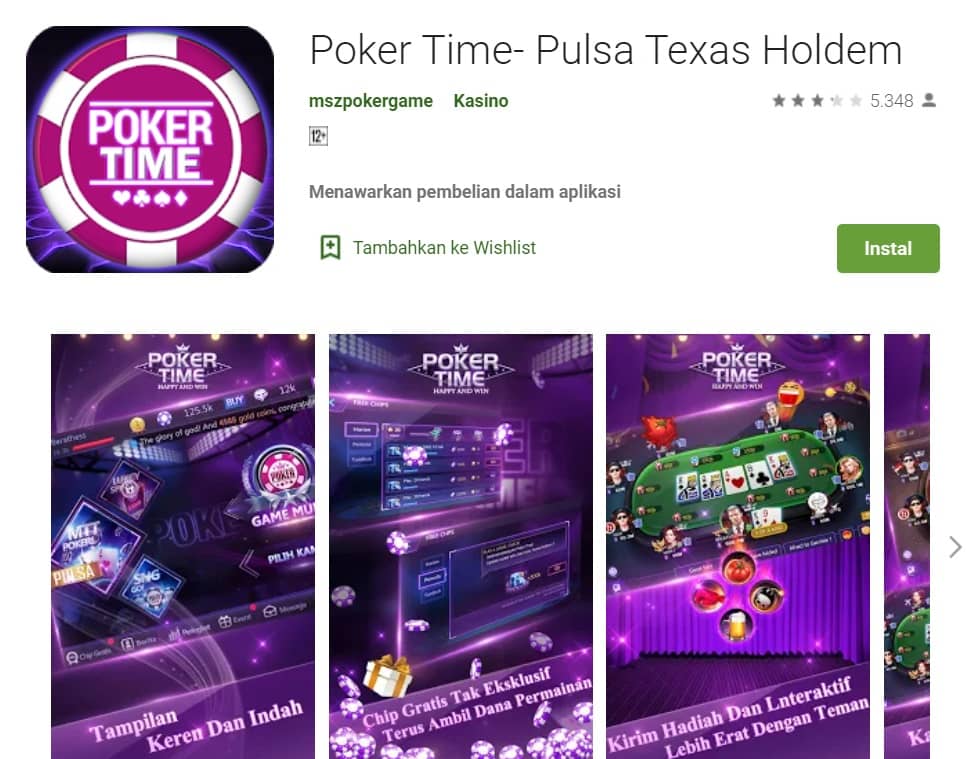 Poker Time Pulsa Texas Holdem