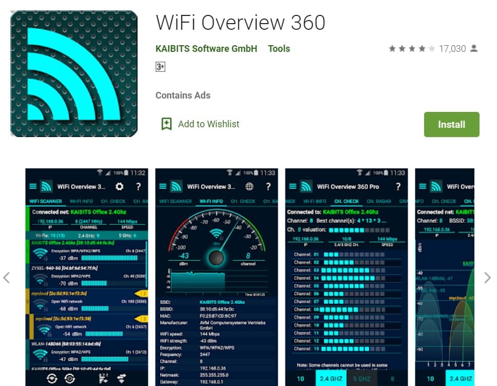 WiFi Overview 360