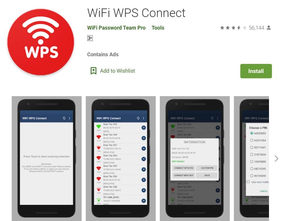 WiFi WPS Connect