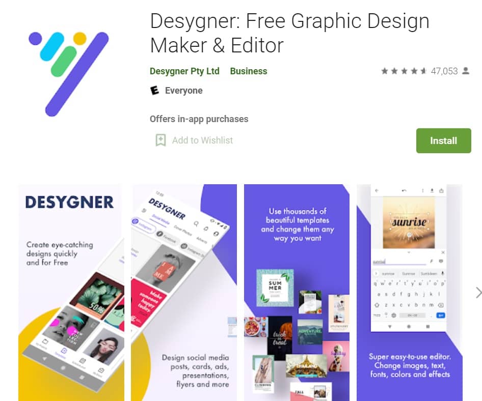 Desygner Free Graphic Design Maker Editor