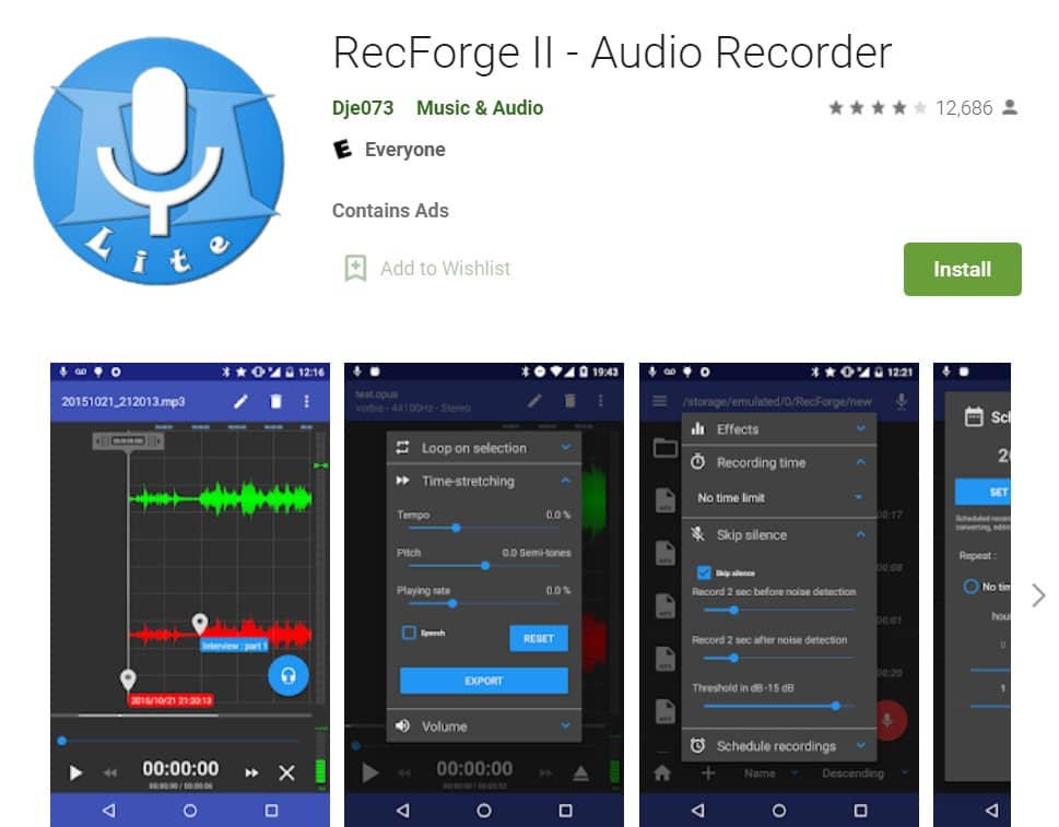 RecForge II Audio Recorder