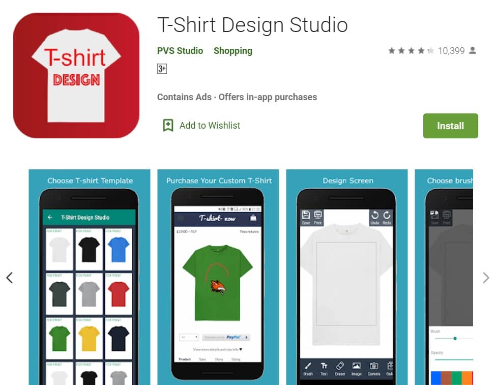 T Shirt Design Studio