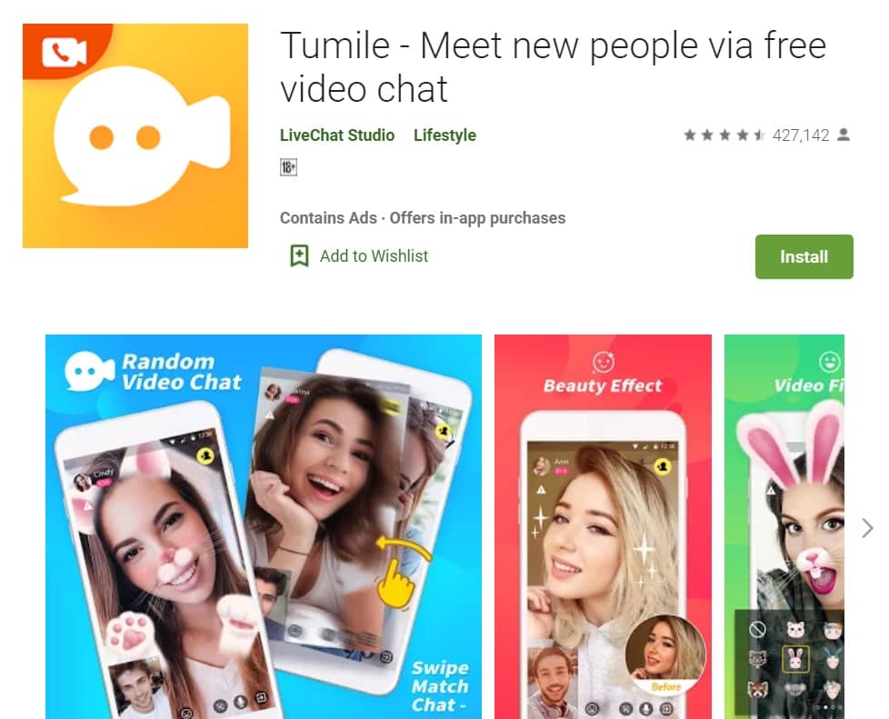 Tumile - Meet New People via Free Video Chat.