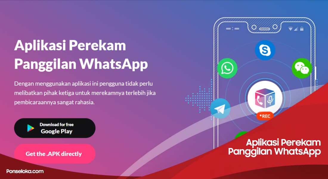 Aplikasi Perekam Panggilan WhatsApp