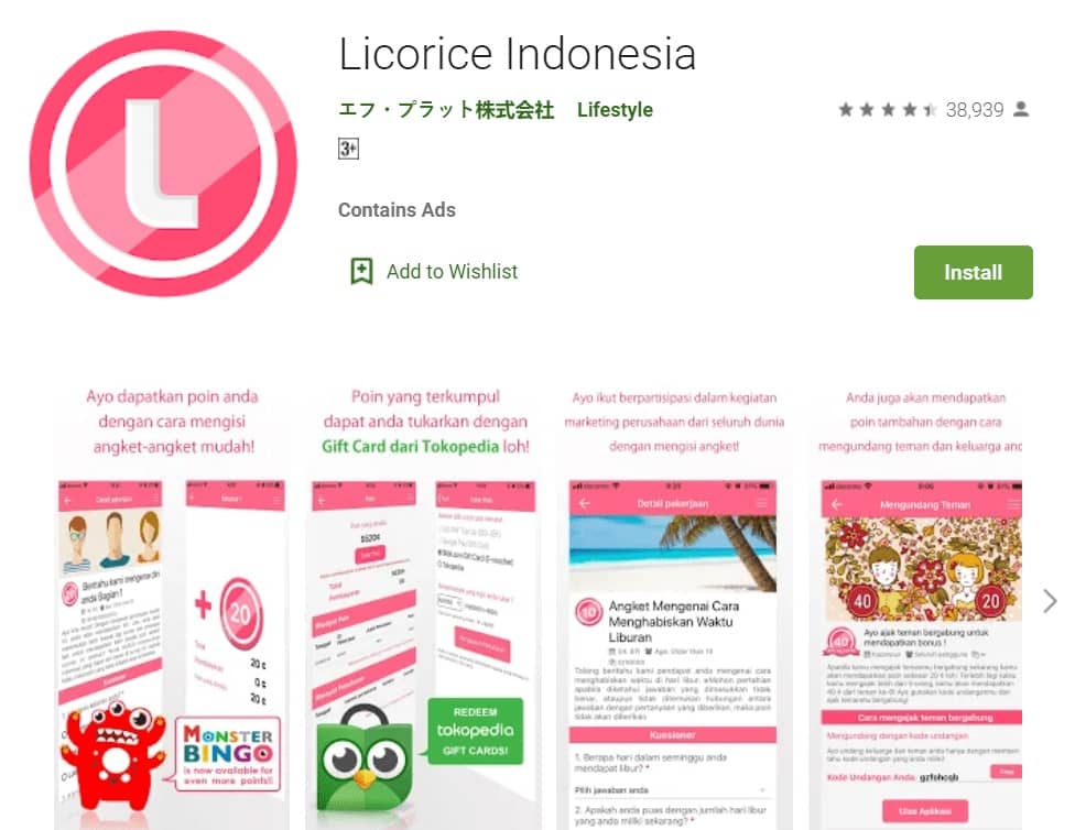 Licorice Indonesia