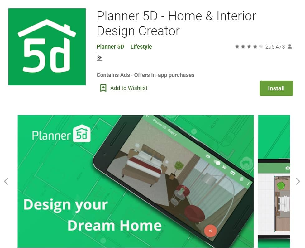 Planner 5D Home Interior Design Creator