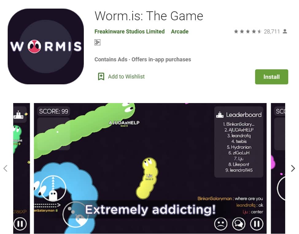 Worm.is The Game