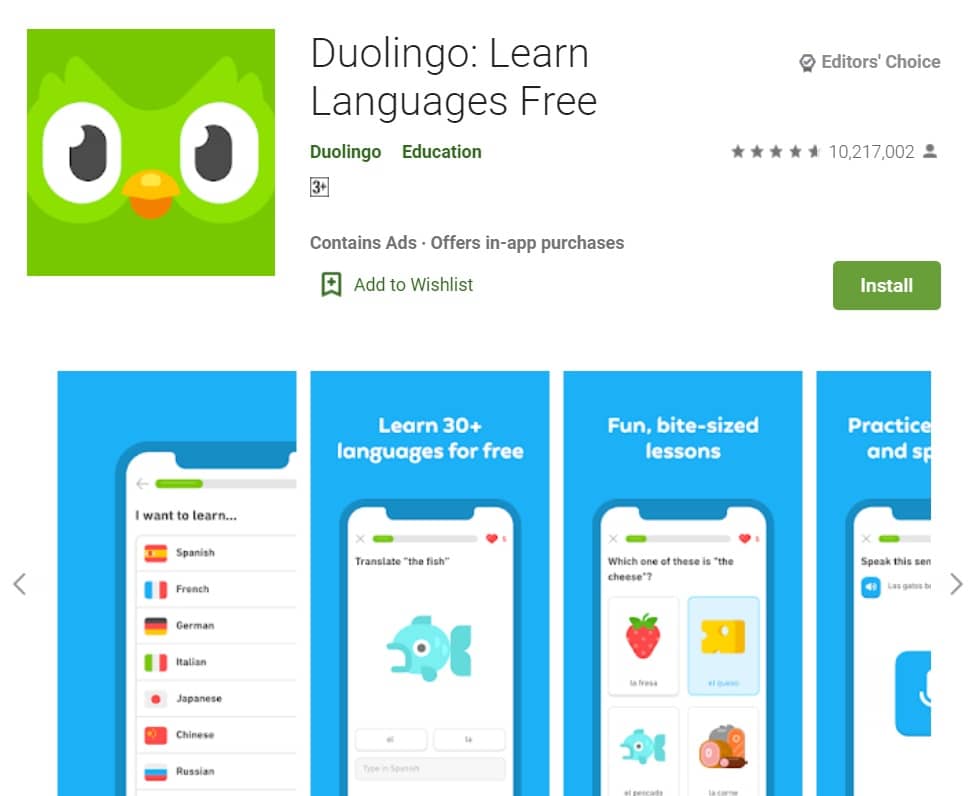 Duolingo Aplikasi Belajar Bahasa Korea