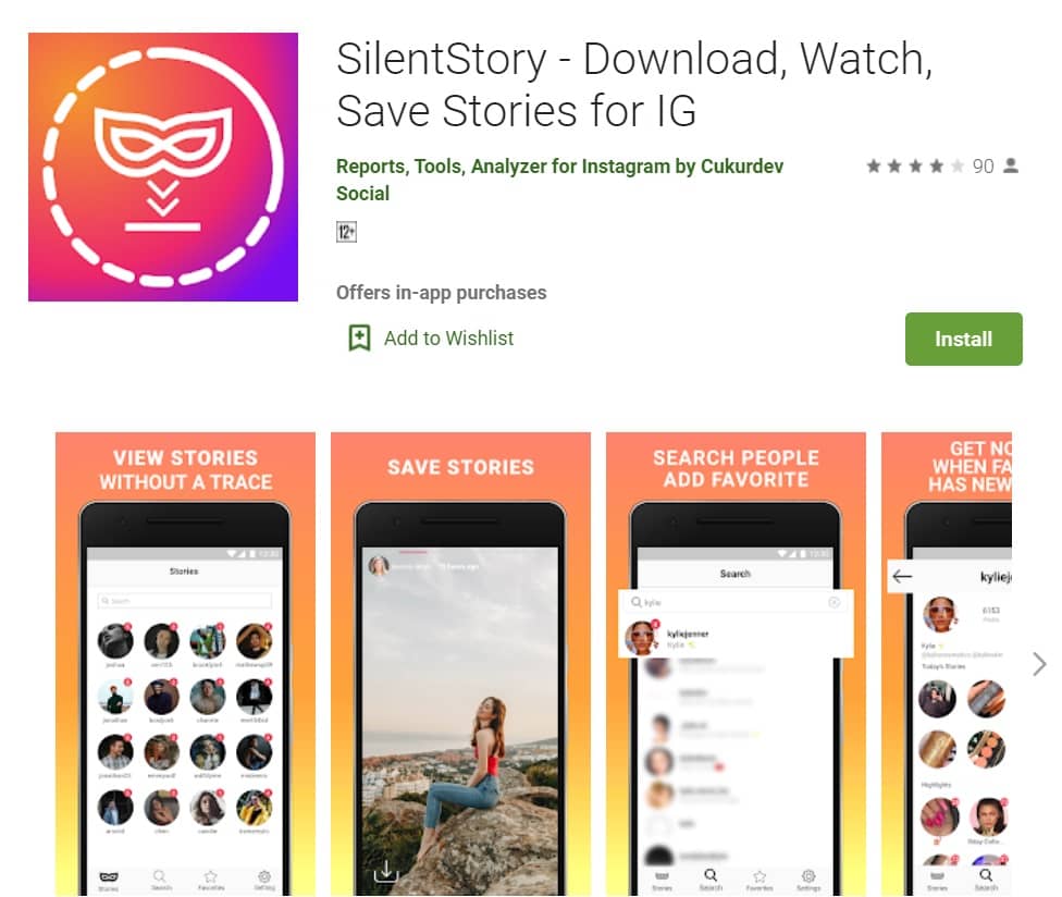 SilentStory Download Watch Save Stories for IG