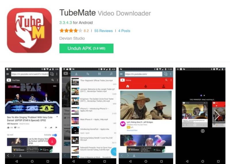 Aplikasi Download Video YouTube Tercepat Android