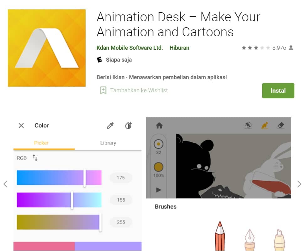 Aplikasi Pembuat Video Animasi Android