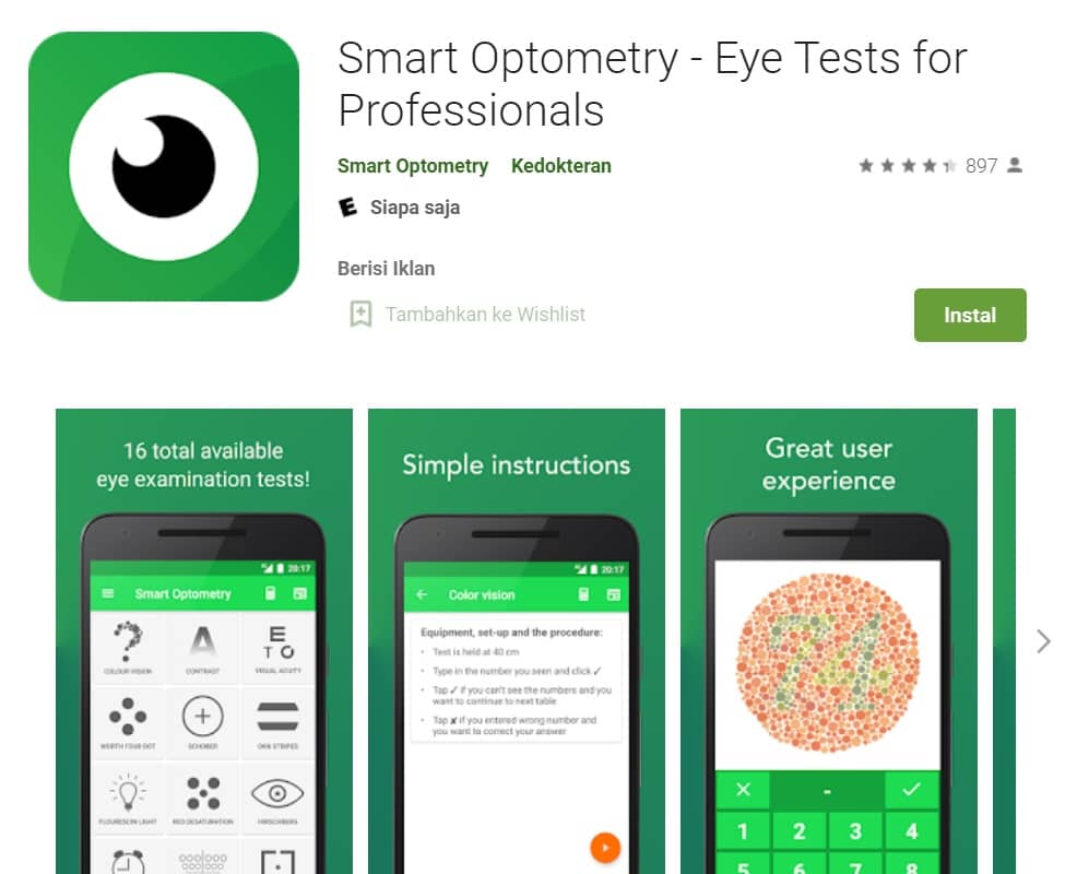 Smart Optometry Eye Tests for Professionals